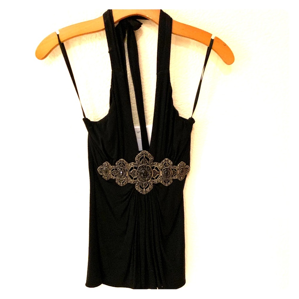 💖 Vintage Sky Halter- Embellished